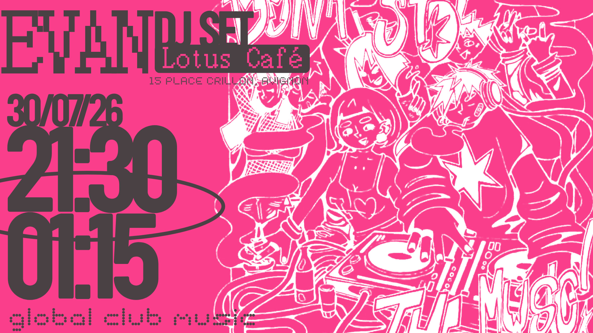Don't Stop The Music - Lotus Café Cover