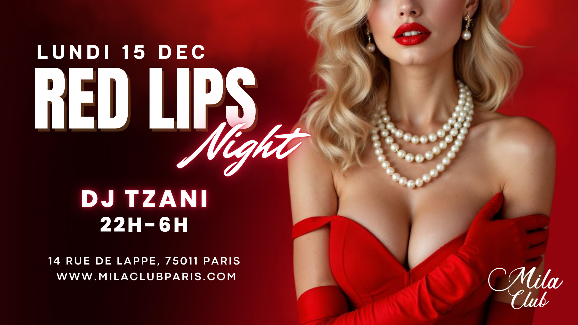 Red Lips - Mila Club Paris Cover