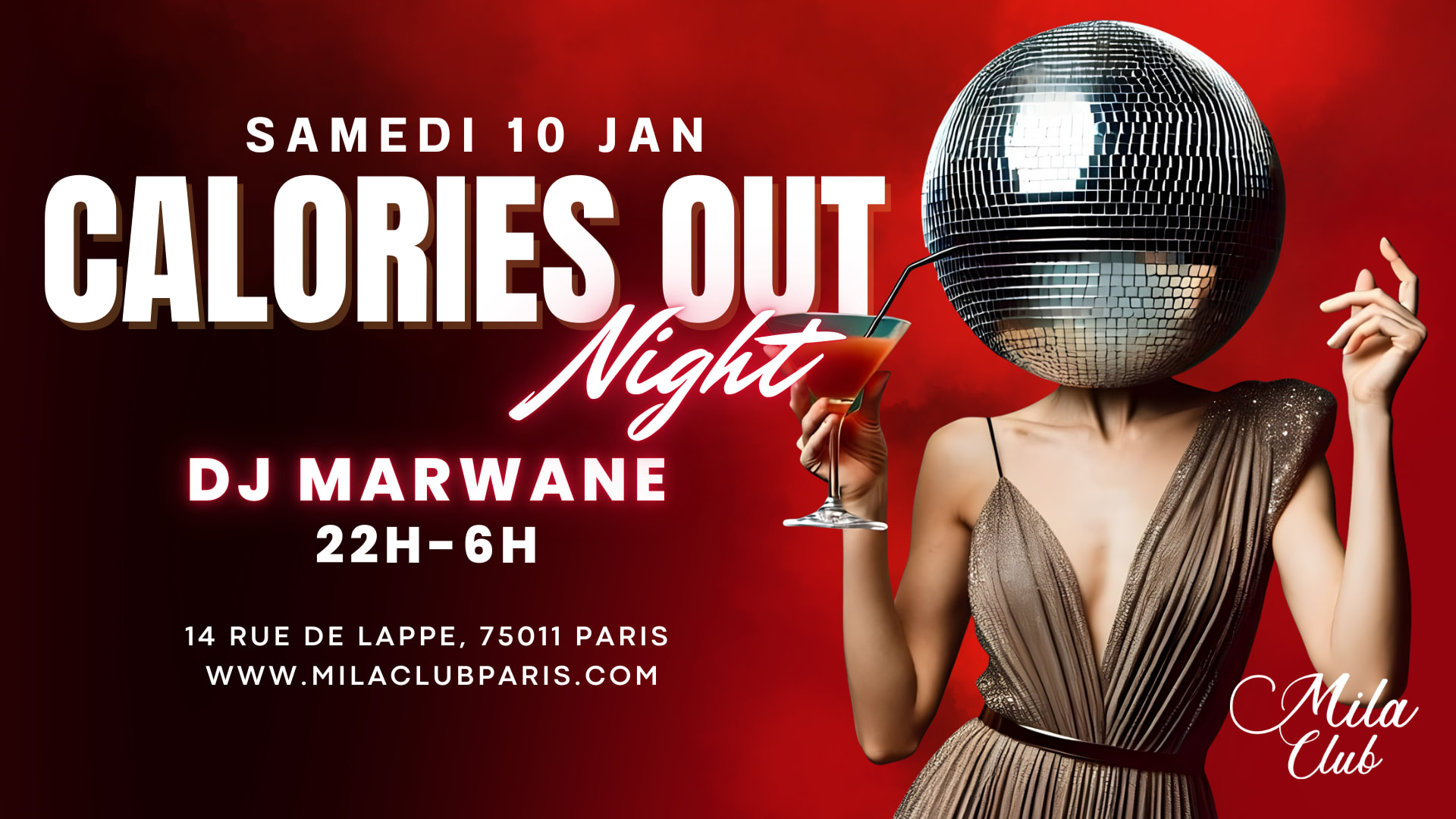 Calories Out - Mila Club Paris Cover