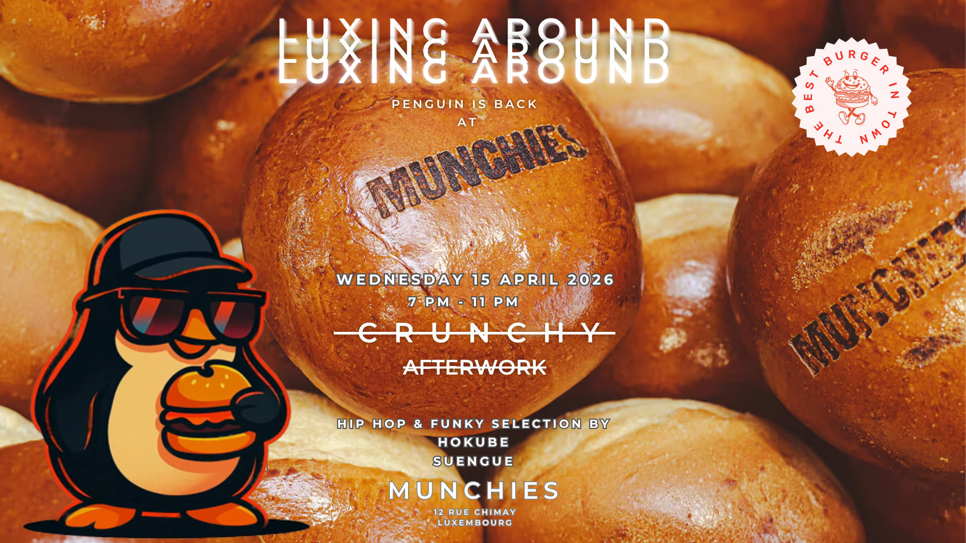 Luxing Around X Munchies - Crunchy Afterwork Cover