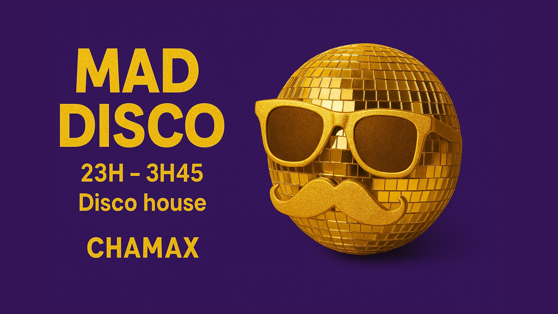 Mad Disco - 28/02 - Chamax Cover