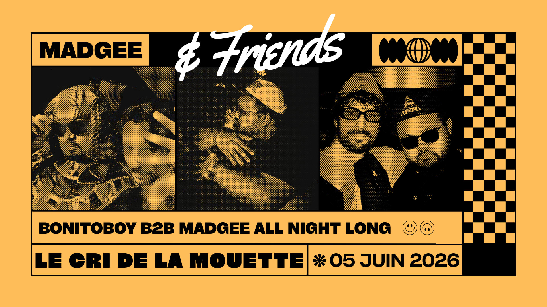 Madgee & Friends : Bonitoboy B2b Madgee - All Night Long Cover