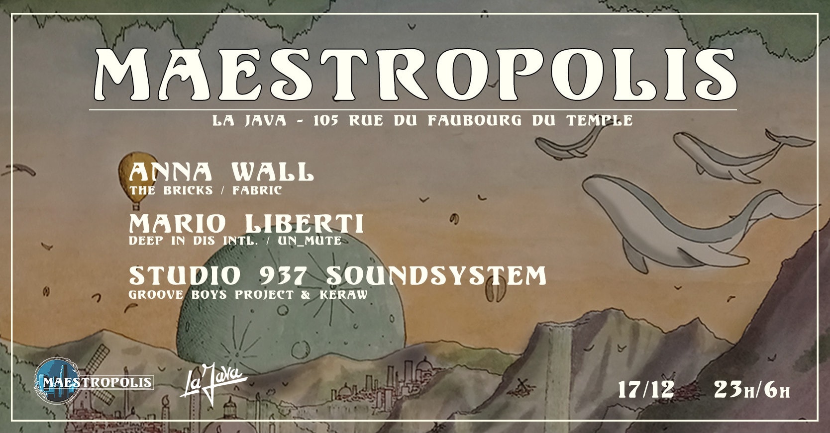 𝗠𝗔𝗘𝗦𝗧𝗥𝗢𝗣𝗢𝗟𝗜𝗦 :Anna Wall+Mario Liberti+Studio 937 Cover