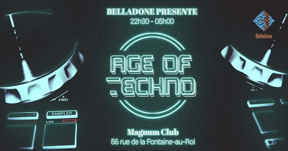 Age Of Techno - Techno & Acid Cover