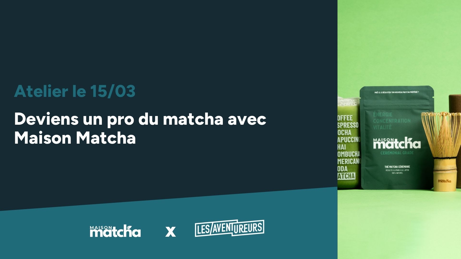 Deviens Un Pro Du Matcha Avec Maison Matcha Cover