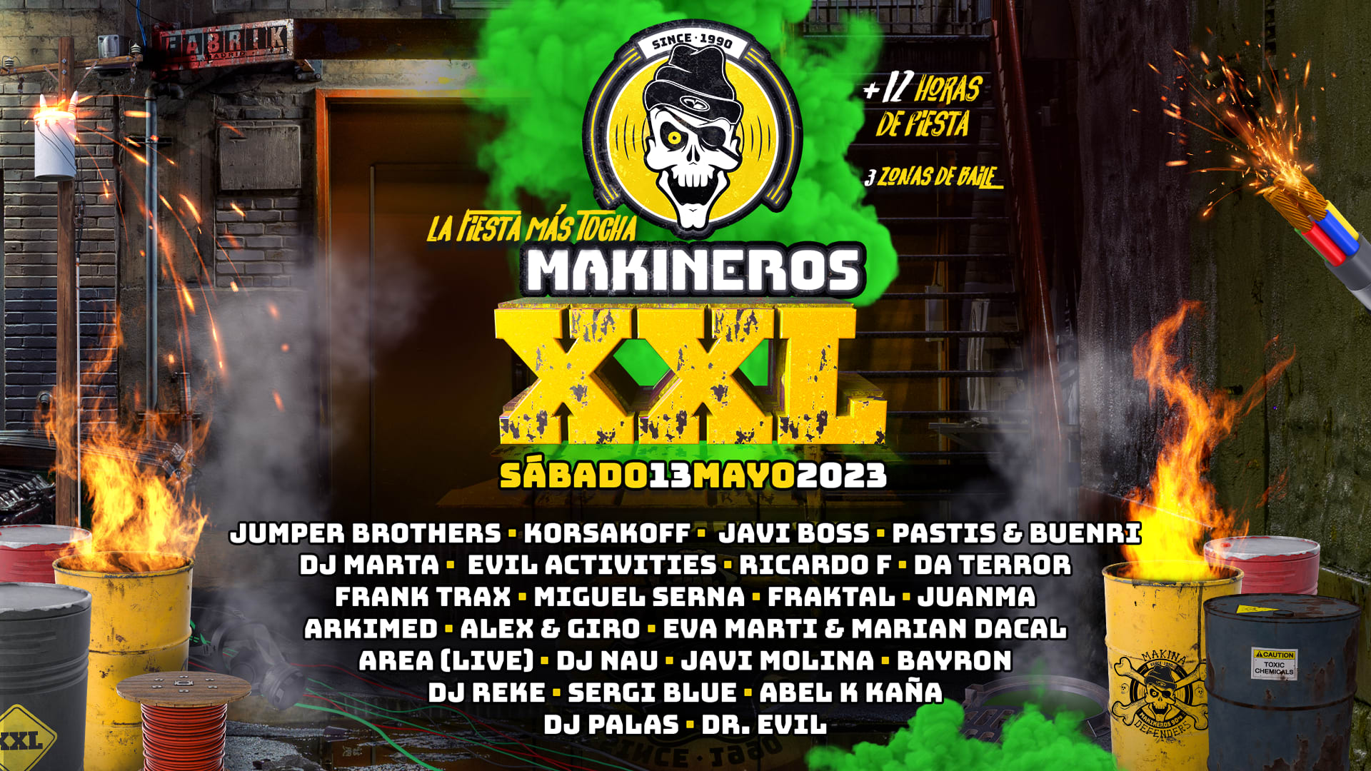 Complemento Entrada Discoteca (Makineros Xxl) Cover