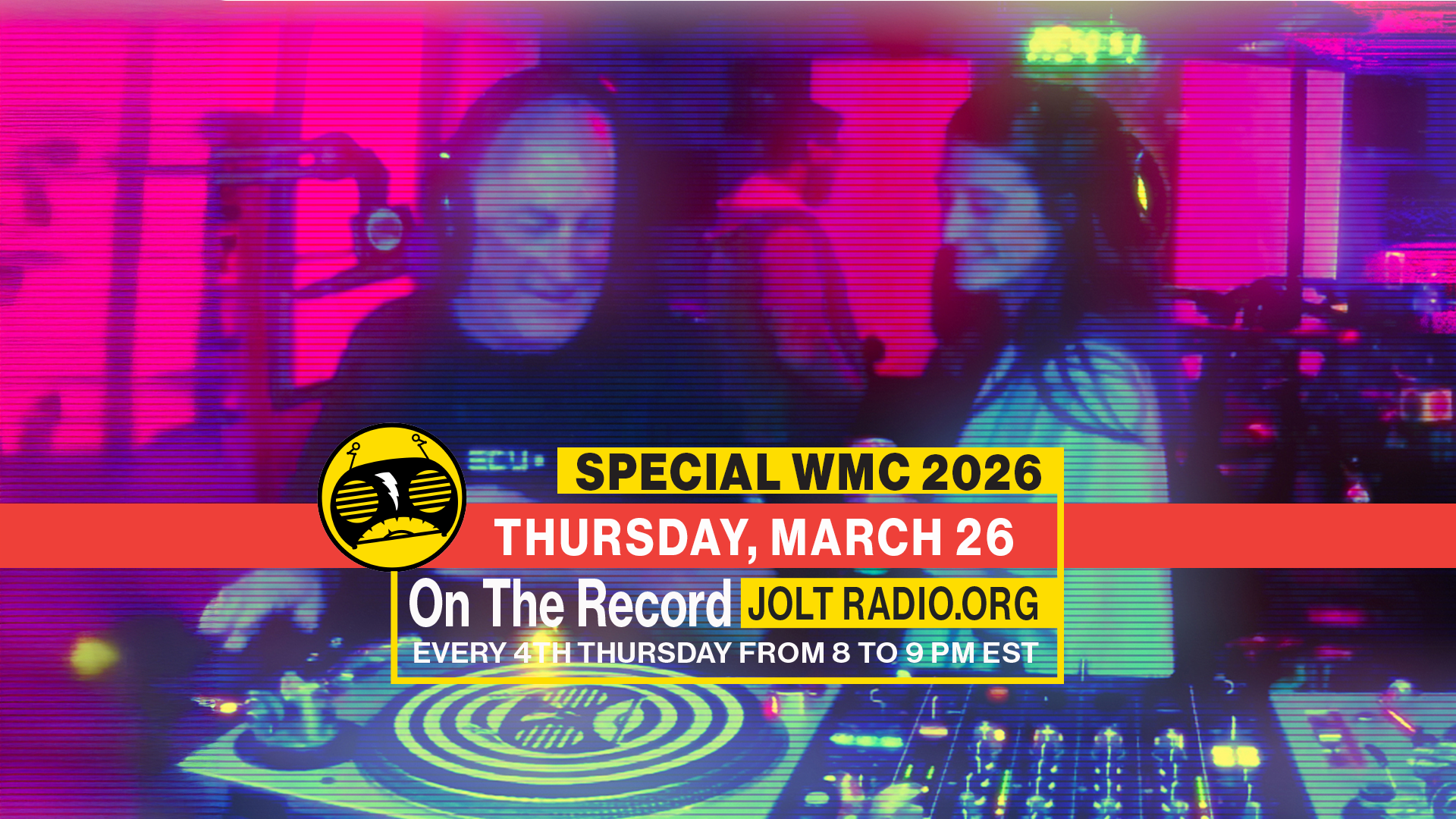 Jolt Radio: On The Record // Wmc 2026 Cover