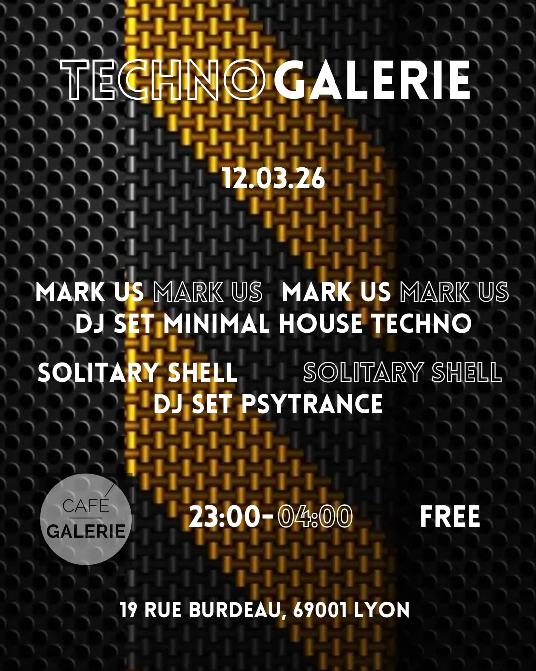 Techno Galerie Mark_Us X Solitary_Shell Cover