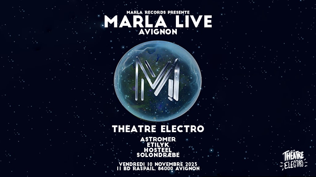 Théâtre Électro X Marla Records Cover