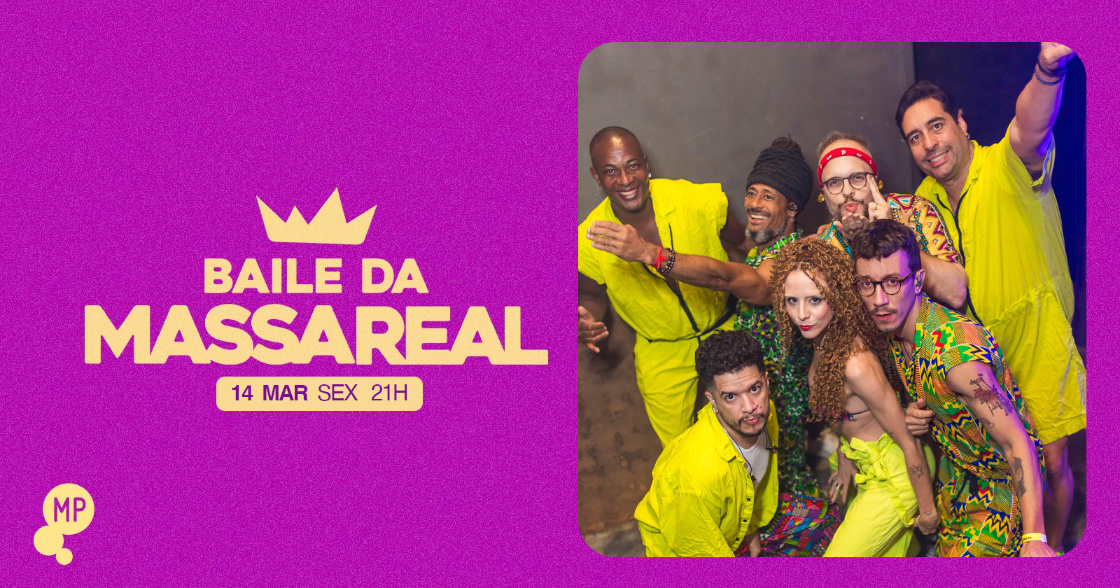 14/3 - Baile Da Massa Real No Mundo Pensante Cover