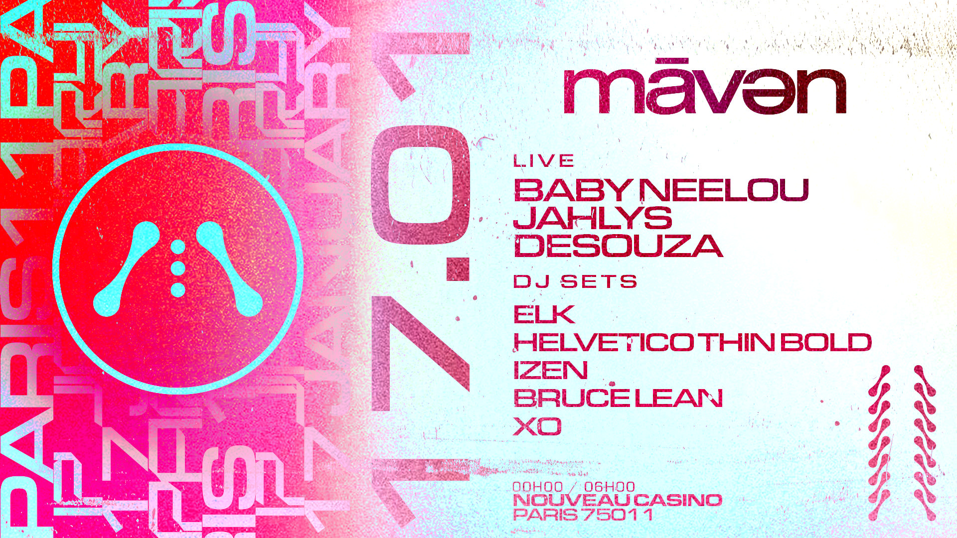 Maven - Izen Birthday Party #3 Paris Cover