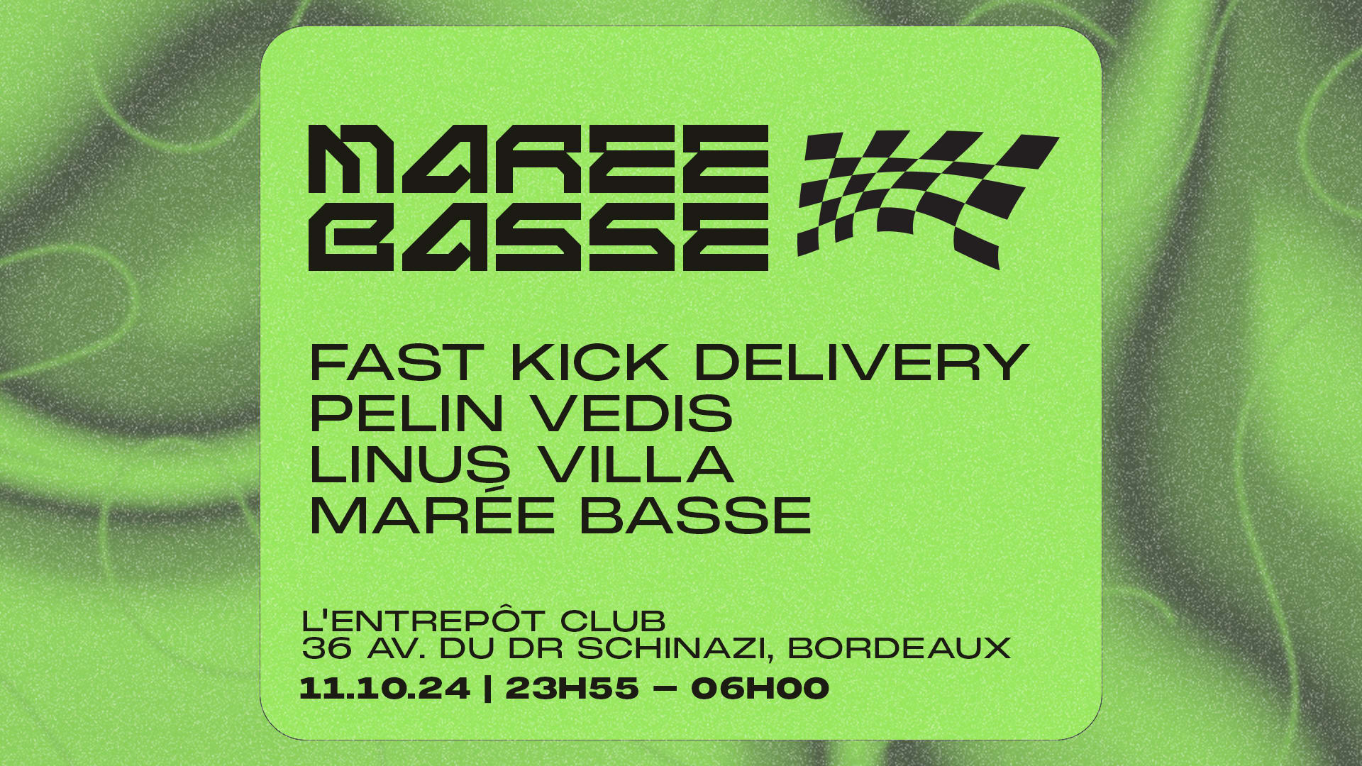 Maree Basse W/ Pelin Vedis, Linus Villa, Fast Kick Delivery Cover