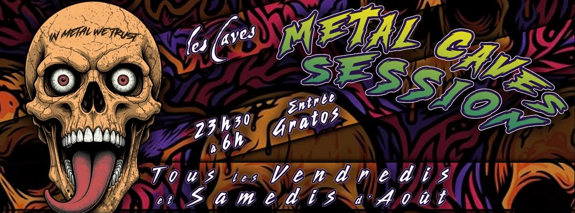 Metal Caves Session Cover