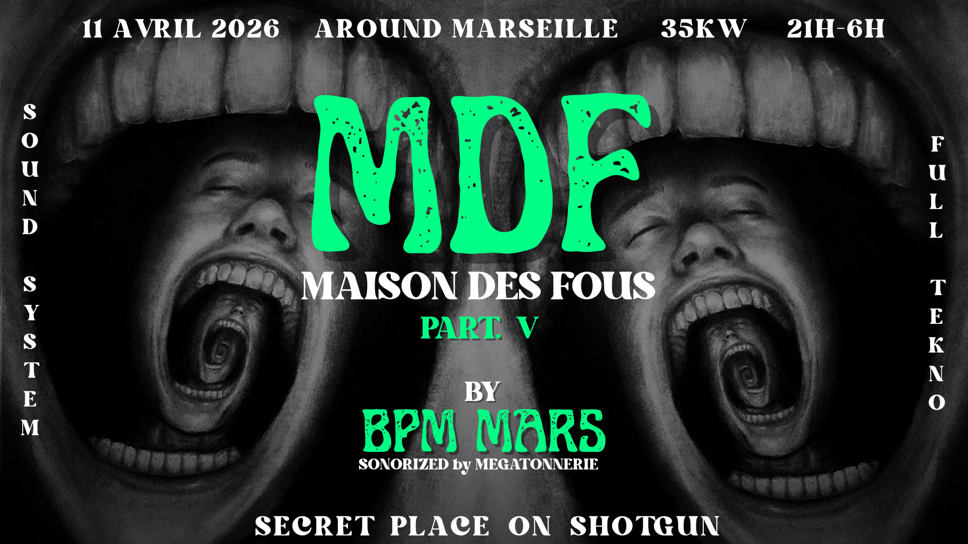 Bpm Mars - Mdf - Maison Des Fous - Part. V Cover