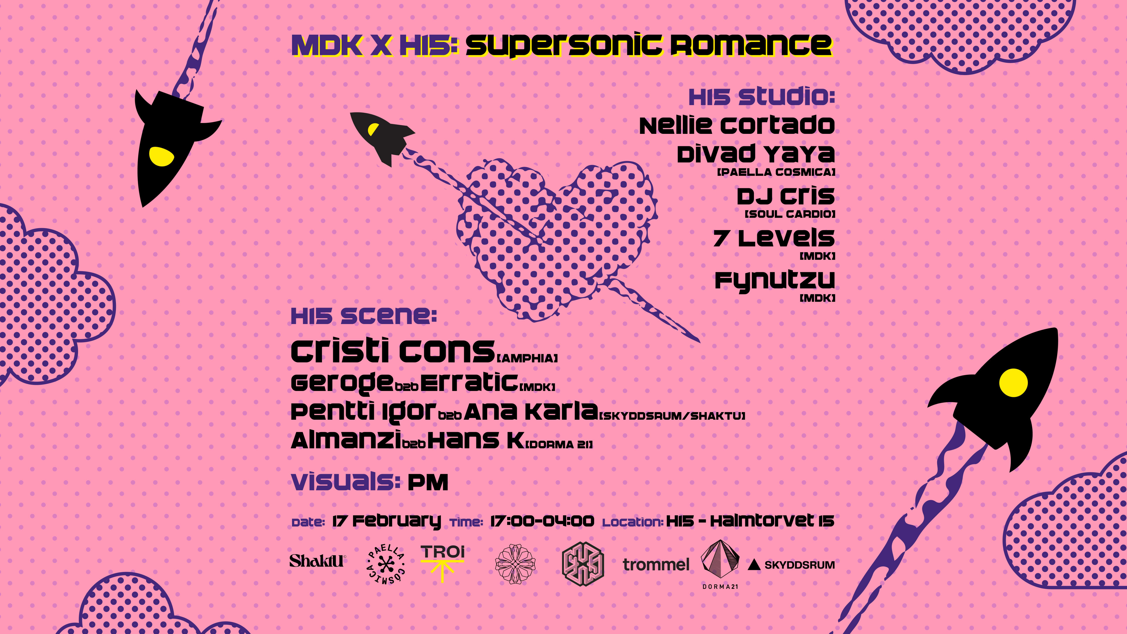 Mdk X H15: Supersonic Romance Cover