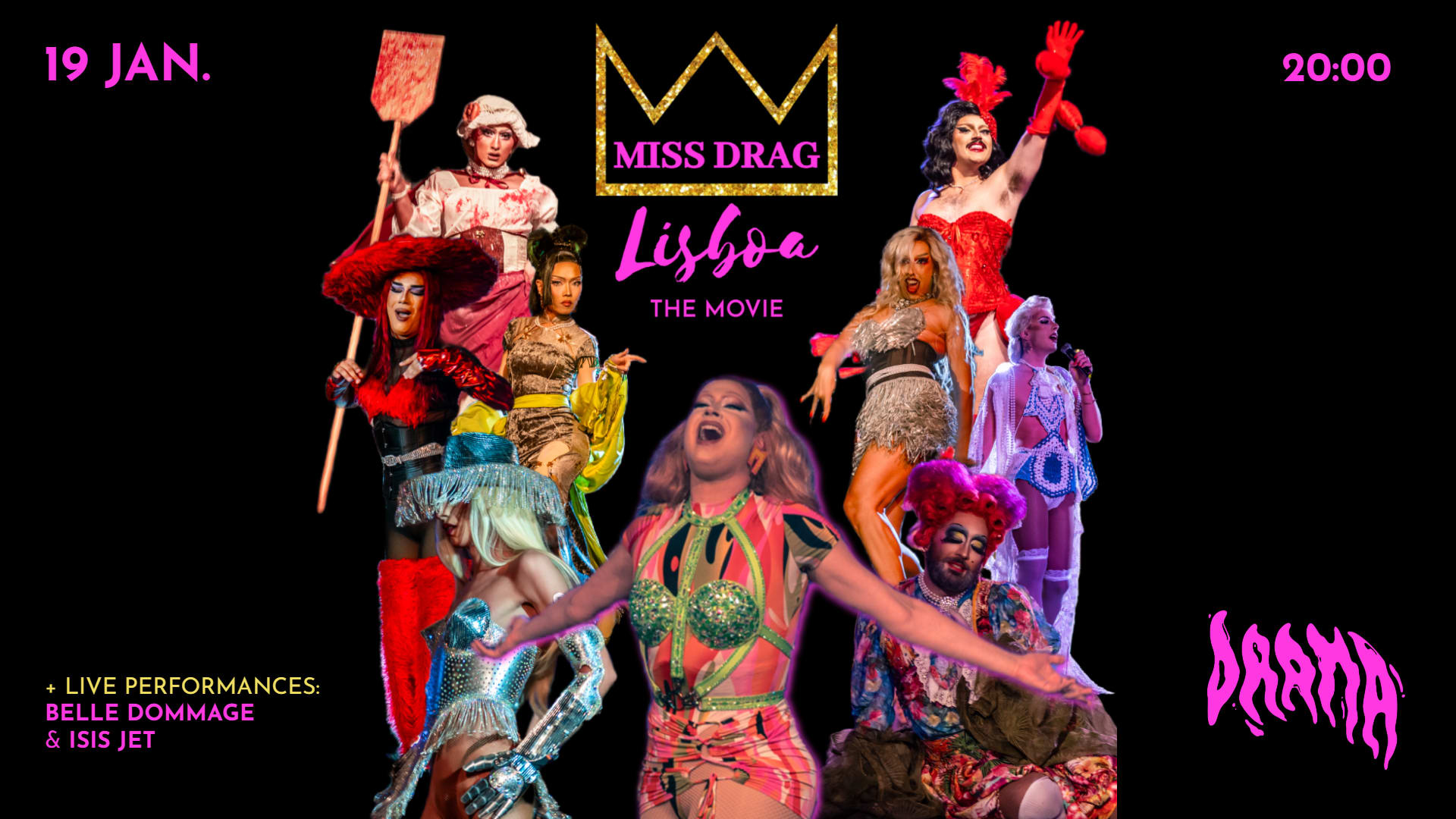 Miss Drag Lisboa: The Movie Cover