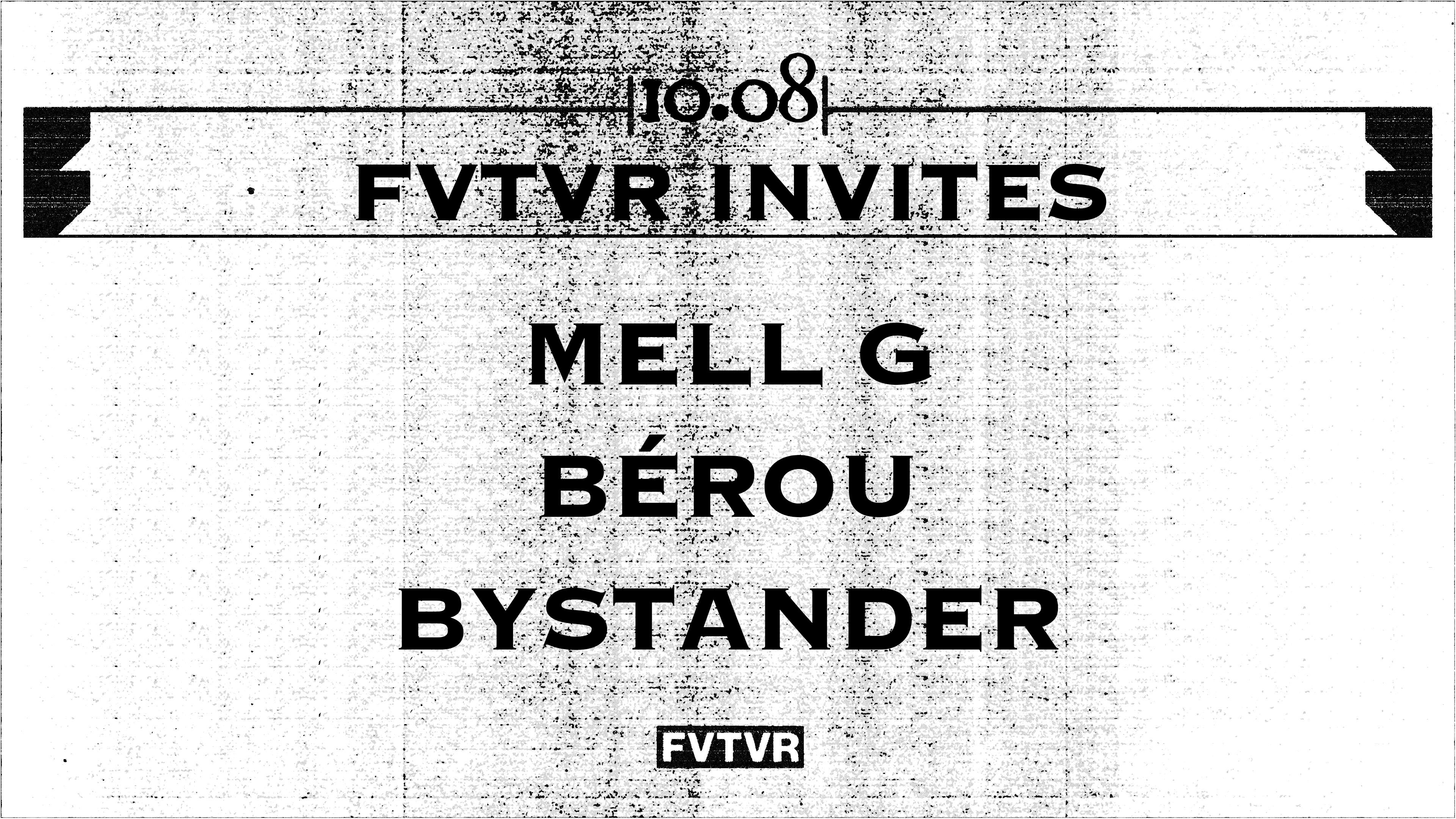 Mell G, Bérou, Bystander Cover