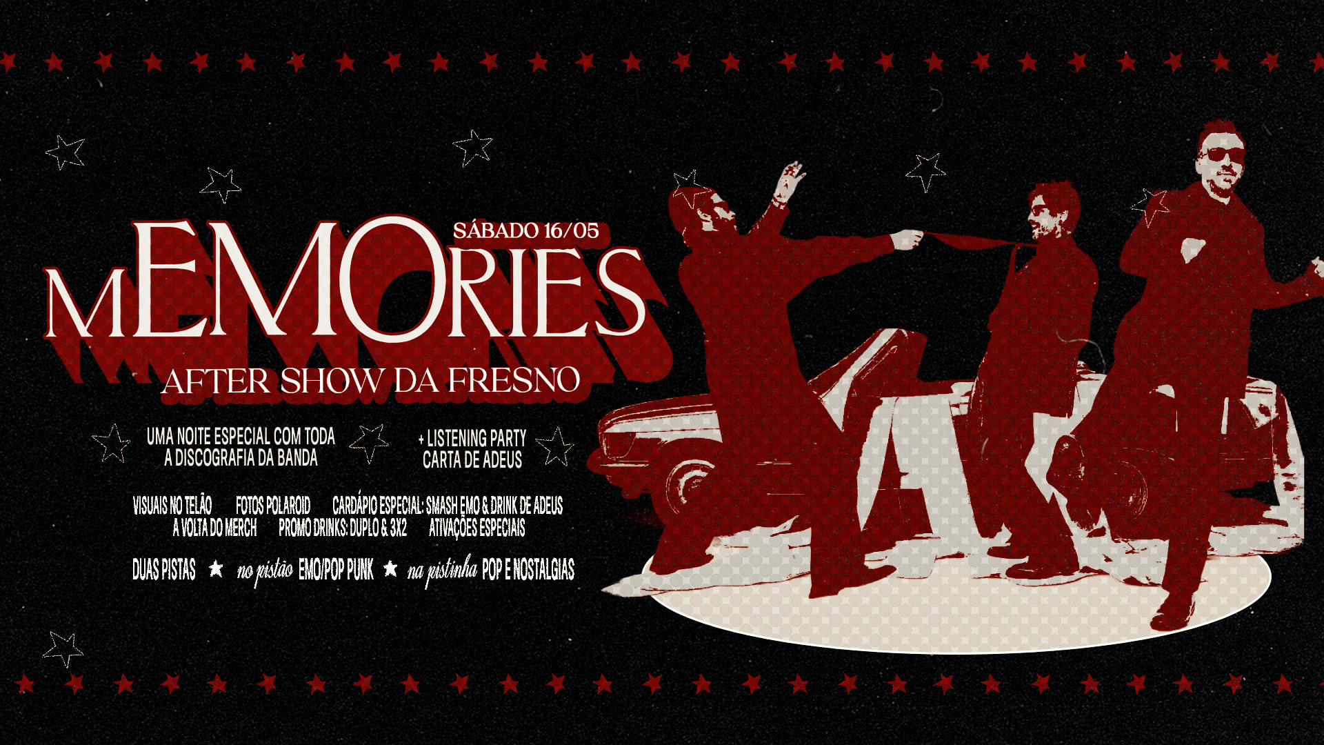 Memories | After Show Da Fresno | Listening Party | 16/05 Cover