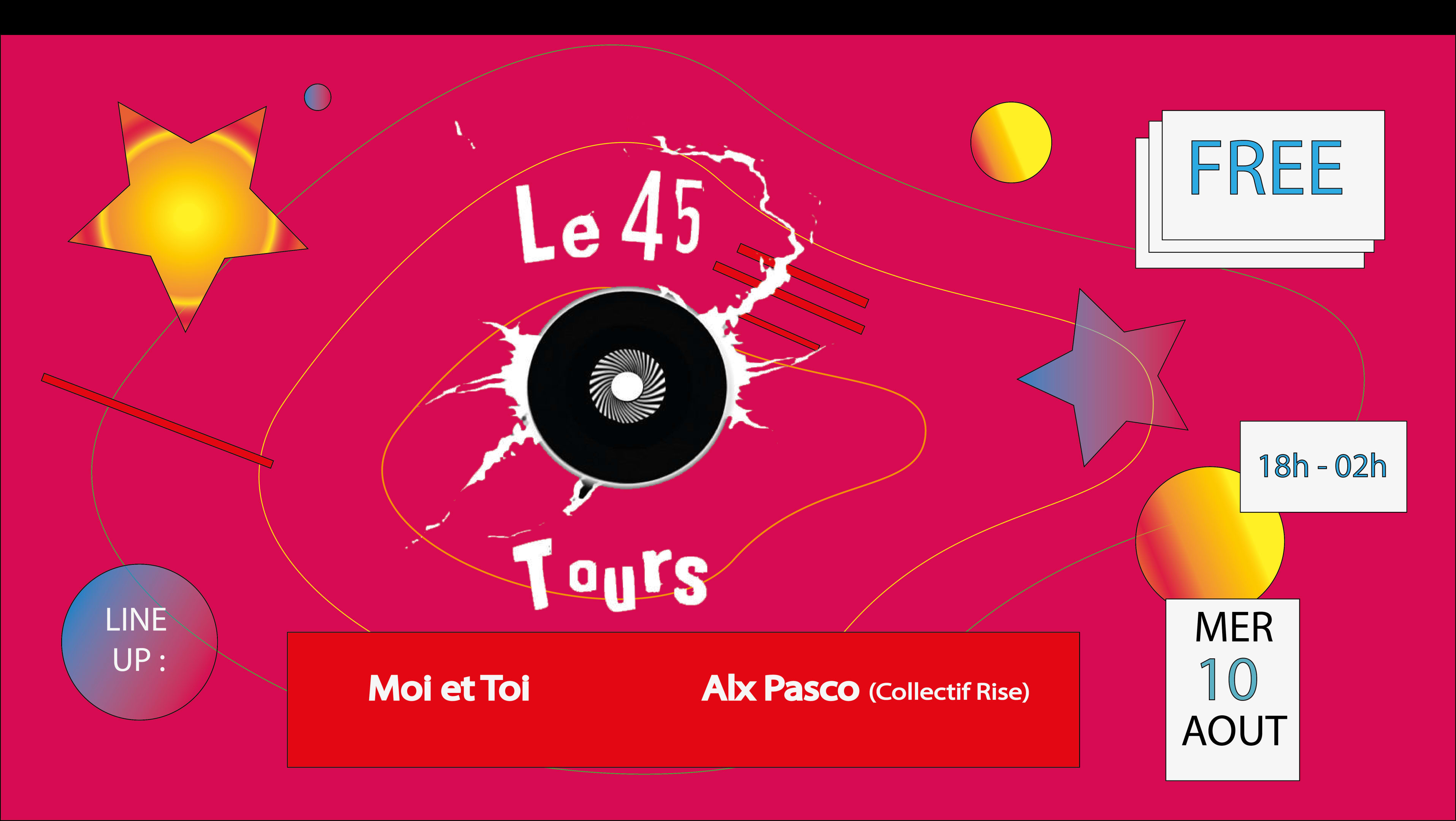 Wednesday Night Techno W/ Moi Et Toi & Alx Pasco (Collectif Rise)   Cover