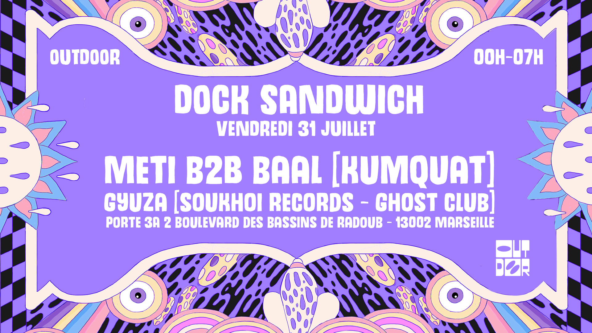 Dock Sandwich #5 : Meti B2b Baal [Kumquat] - Gyuza Cover