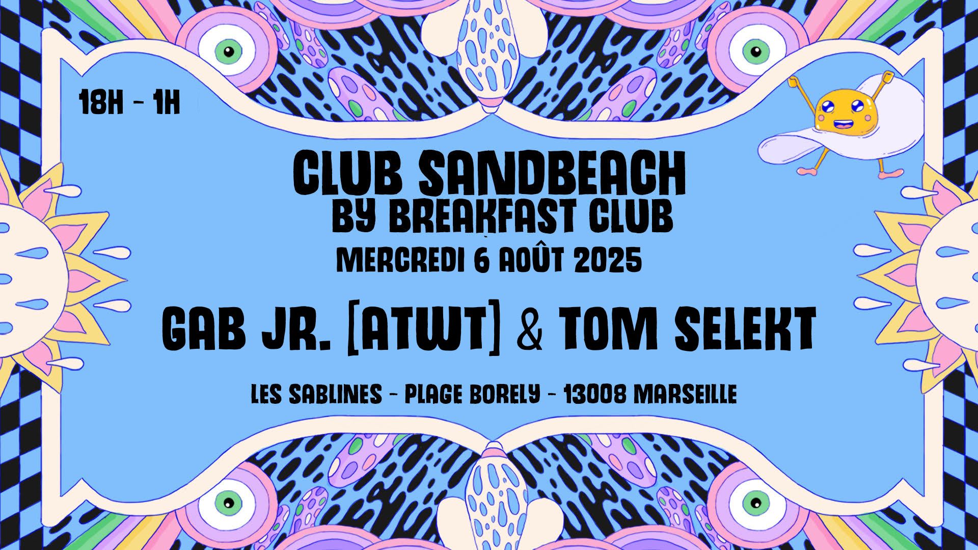 Club Sandbeach #6 - Gab Jr. [Automatic Writing] & Tom Selekt Cover