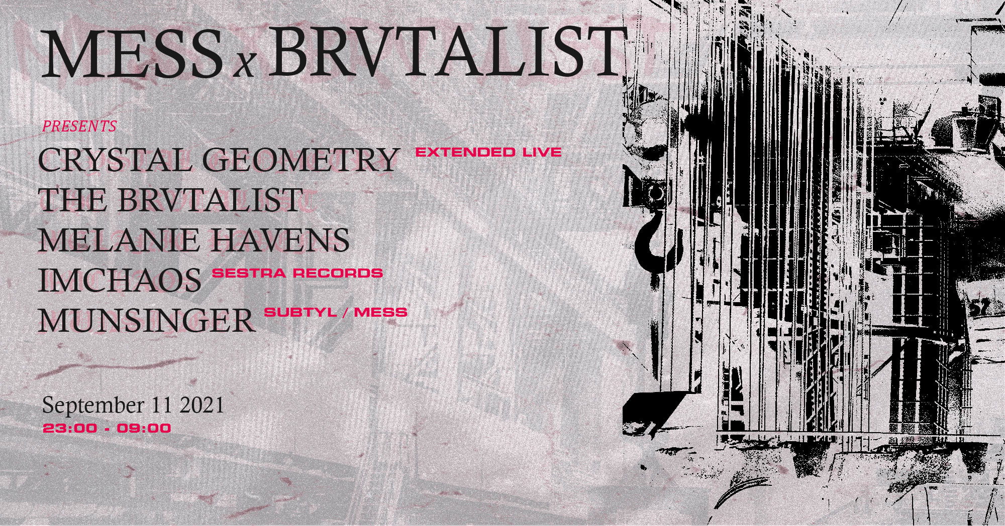 Mess X The Brvtalist Cover