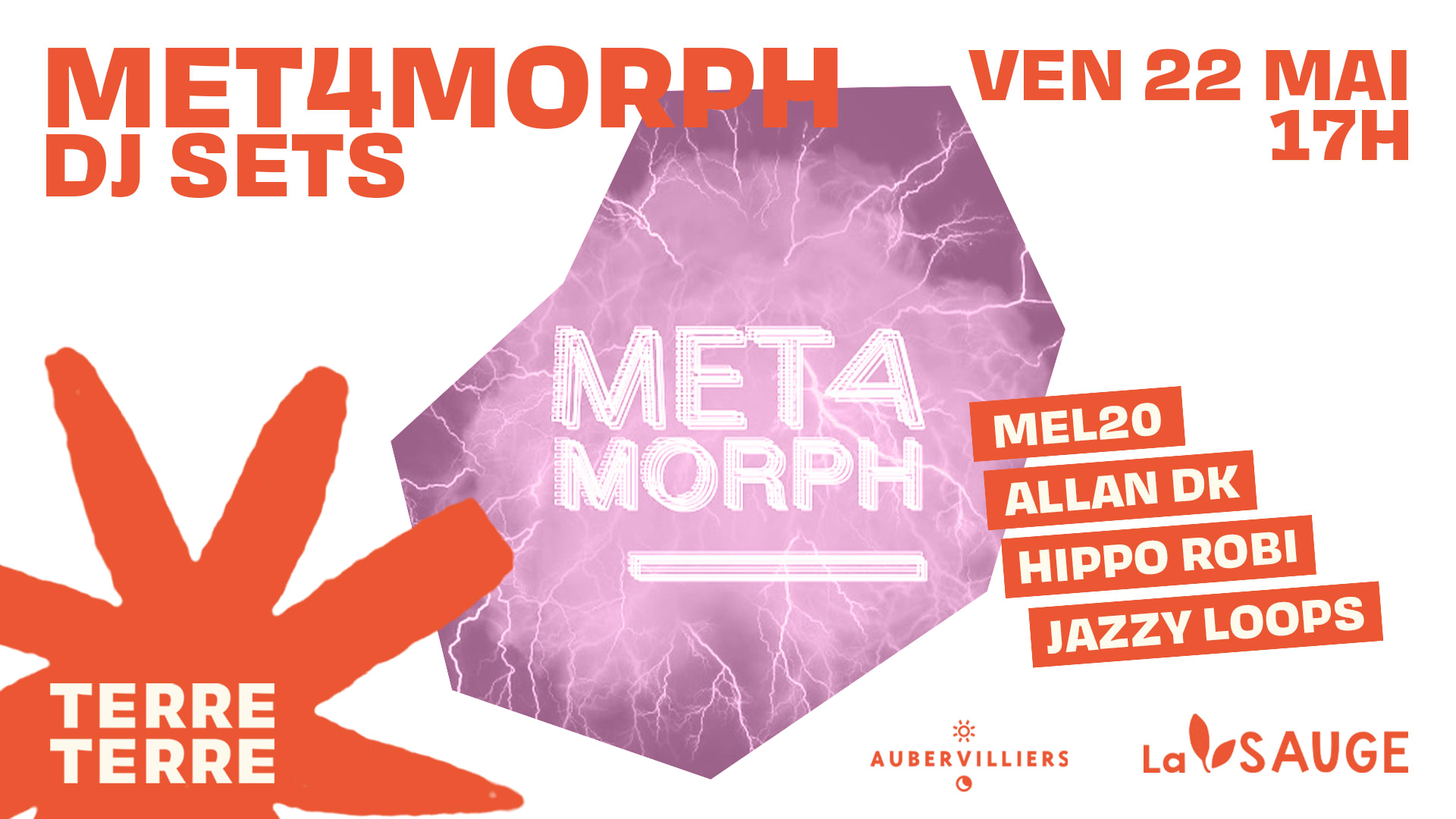 Guinguette Du Vendredi · Dj Sets Met4morph @ Terre Terre Cover