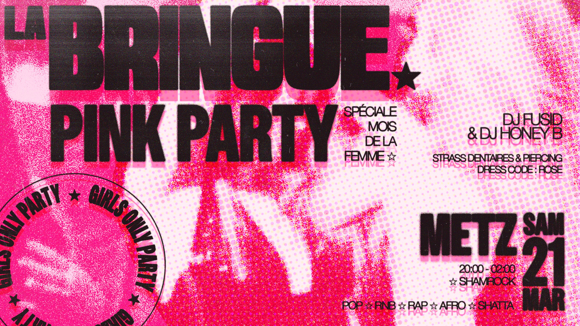 La Bringue - Pink Party - Metz Cover