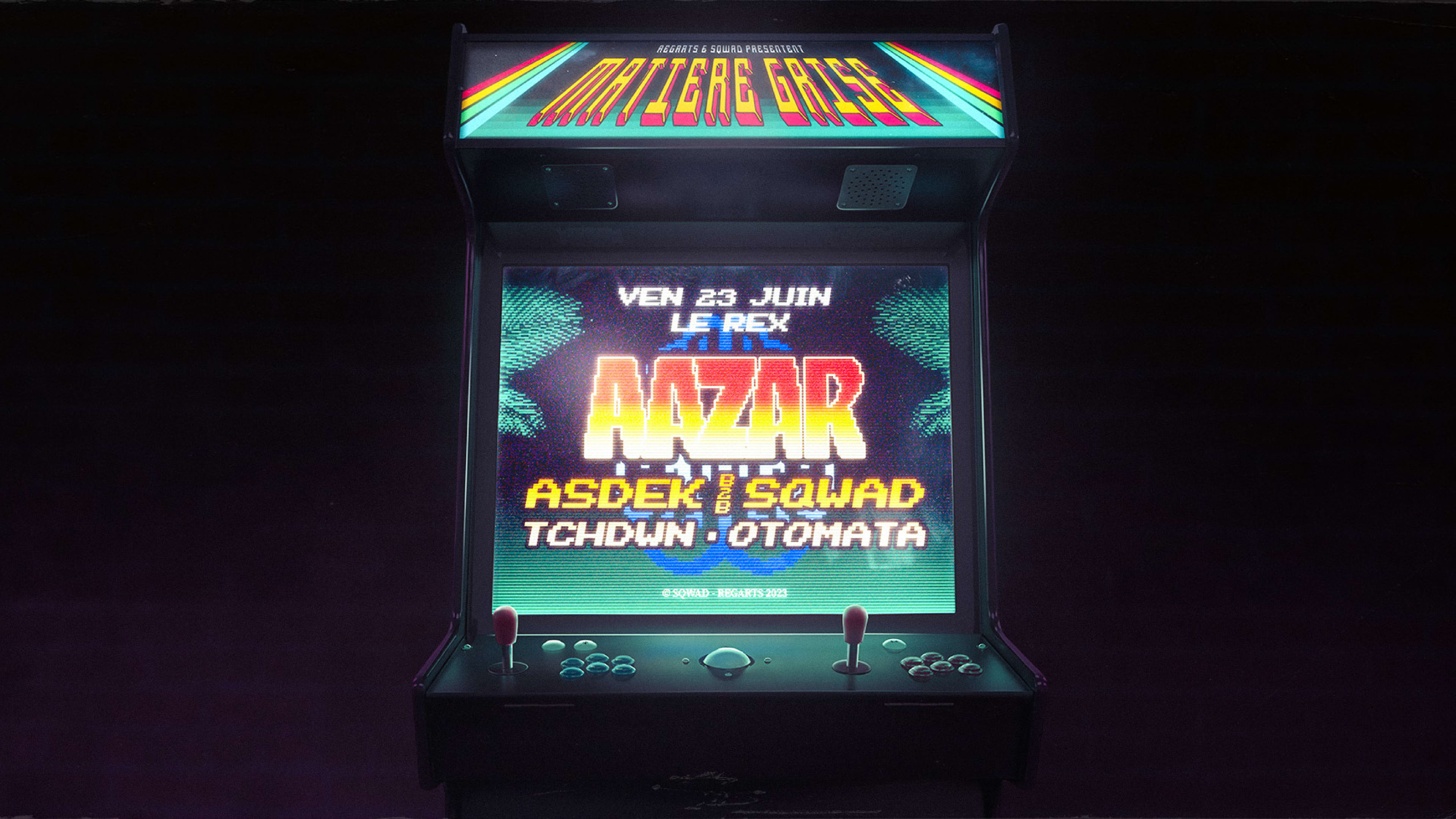 Matière Grise W/Aazar, Asdek B2b Sqwad, Tchdwn, Otomata Cover