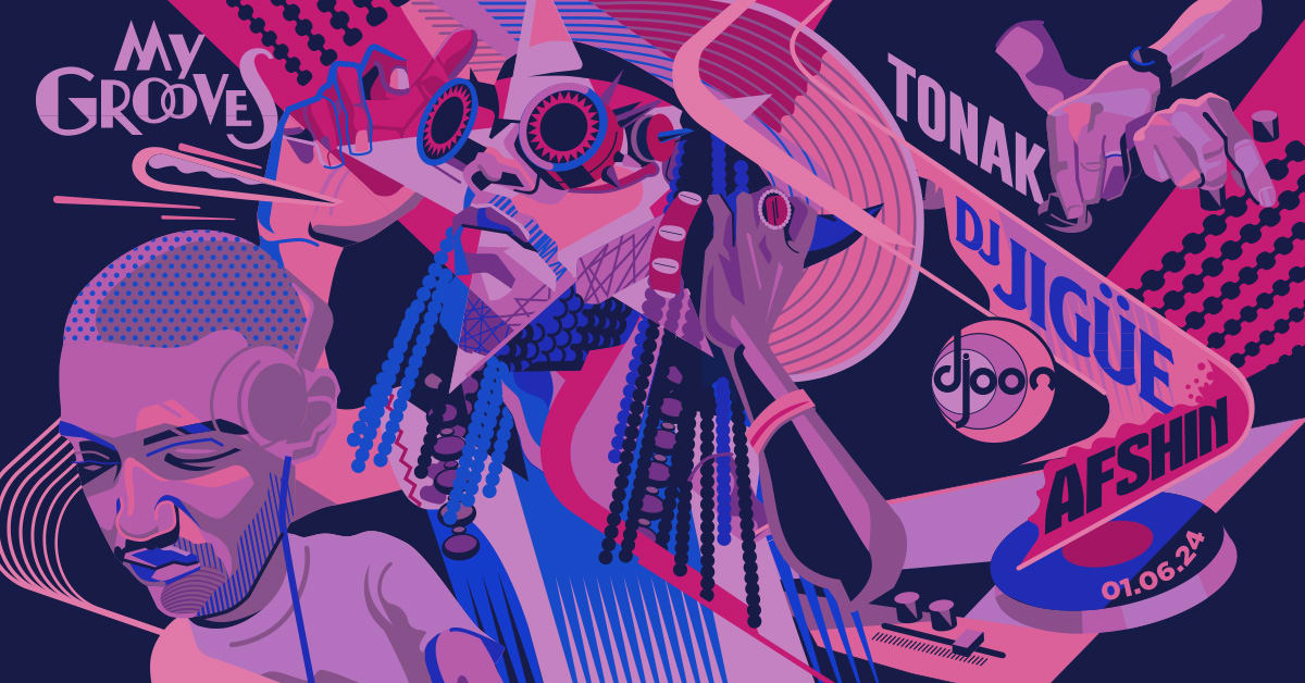 Djoon: My Grooves - Afshin Invite Dj Jigüe & Tonak Cover