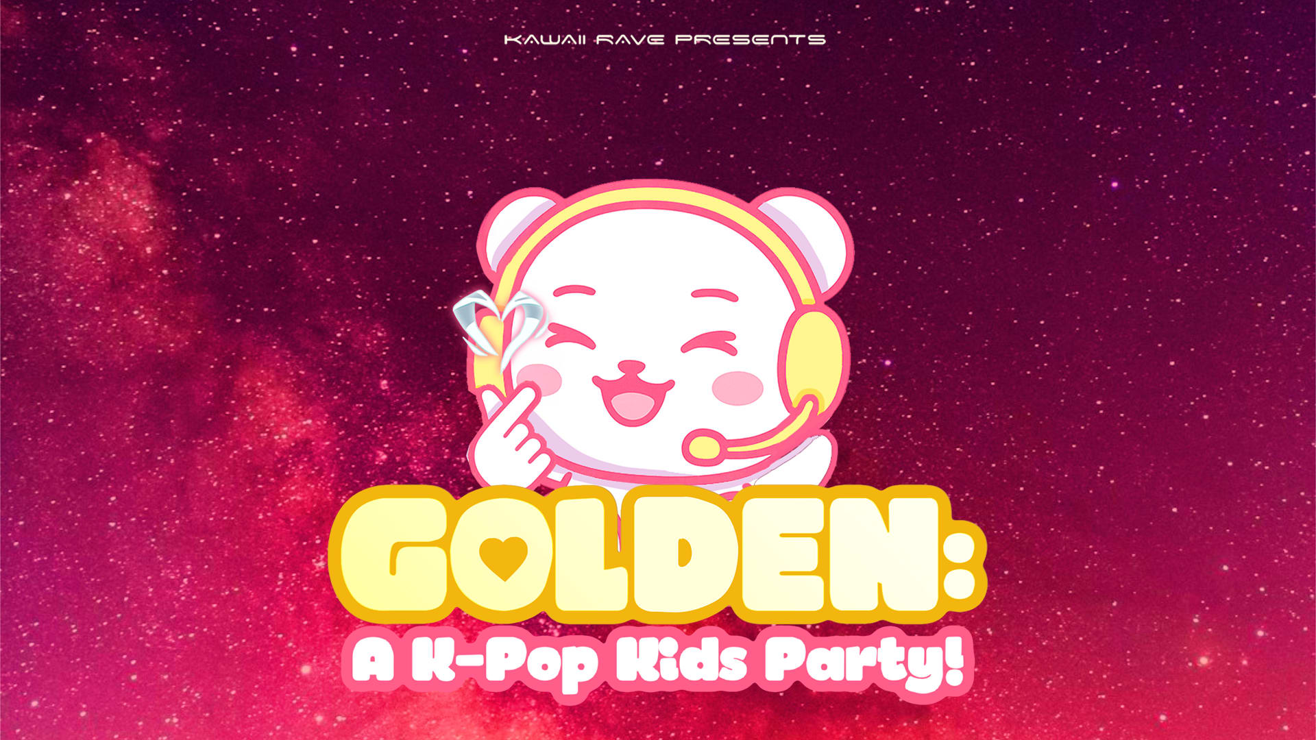 Golden: A K-Pop Kids Party! Cover