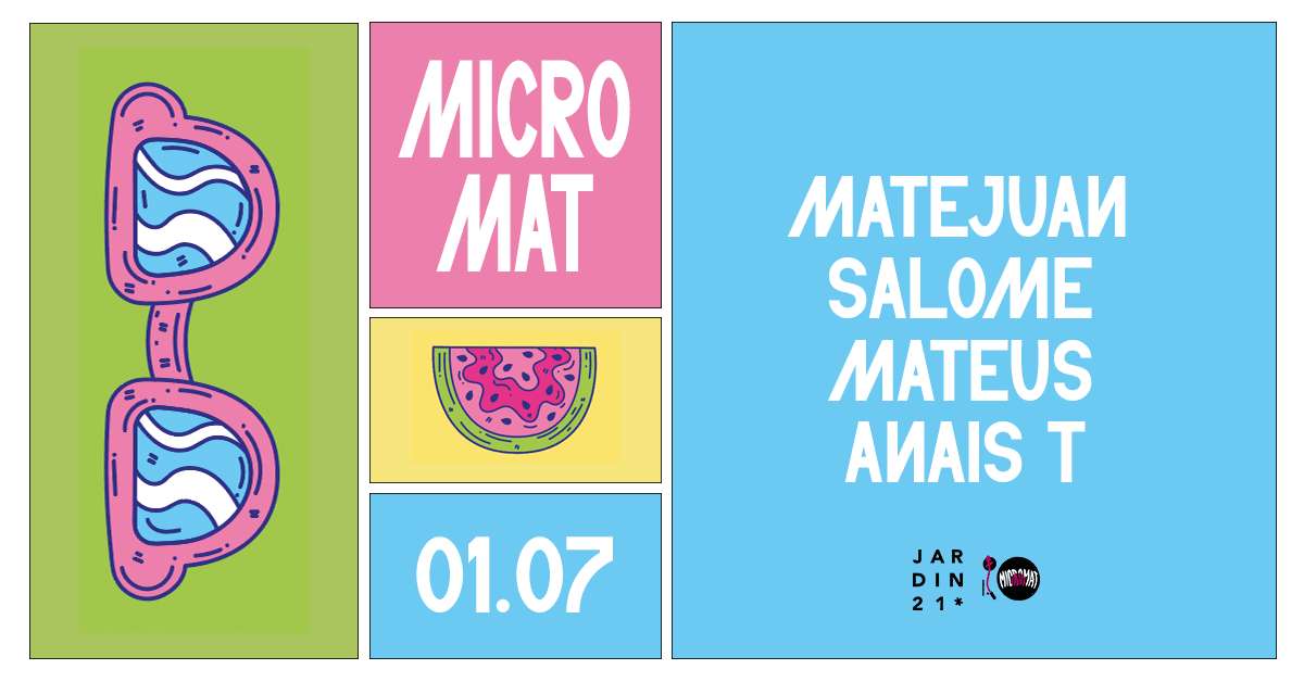 Micromat Open Air / Matejuan /Salome / Mateus / Anais  T Cover
