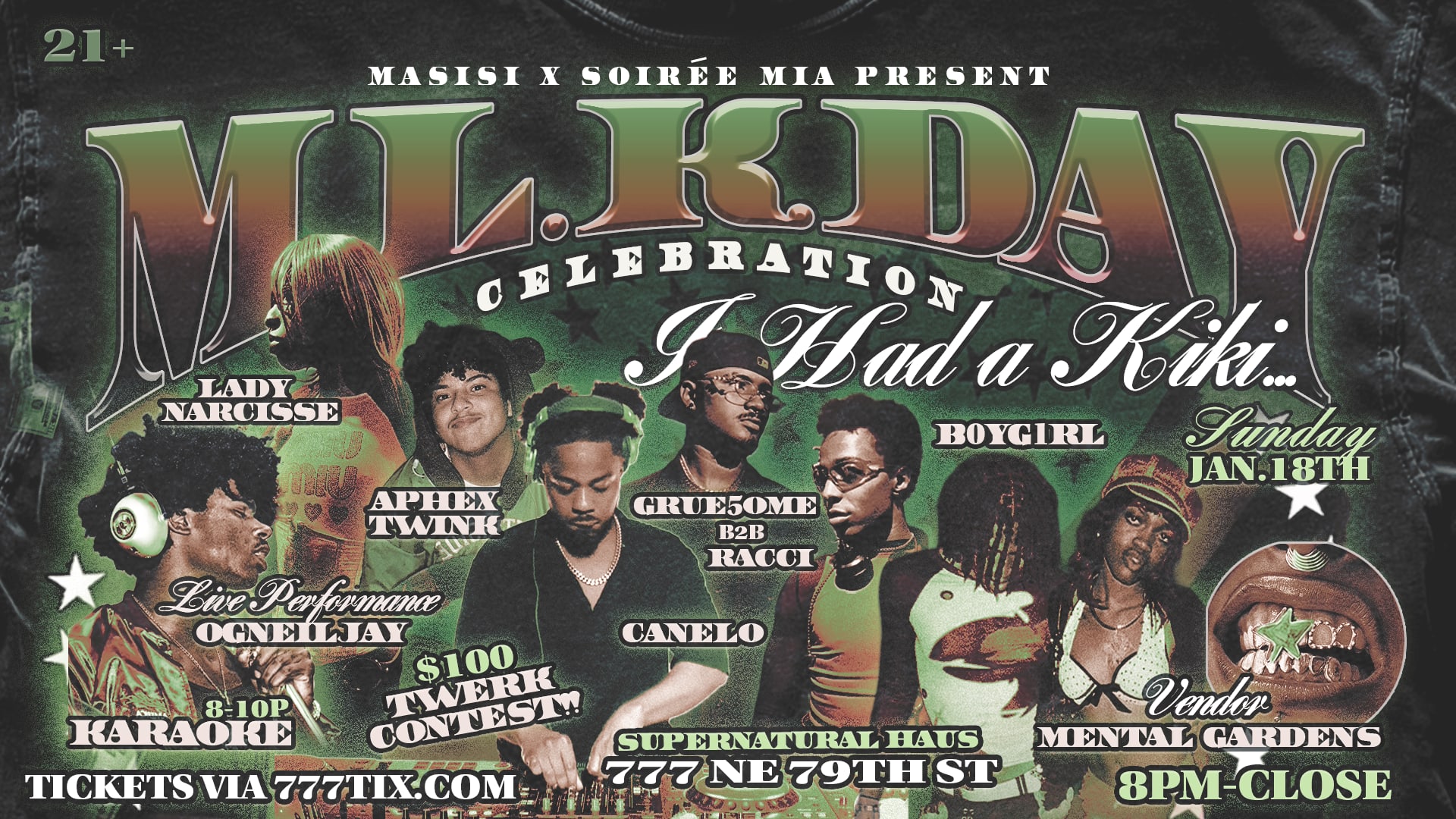 I Had A Kiki: Mlk Day Celebration Cover