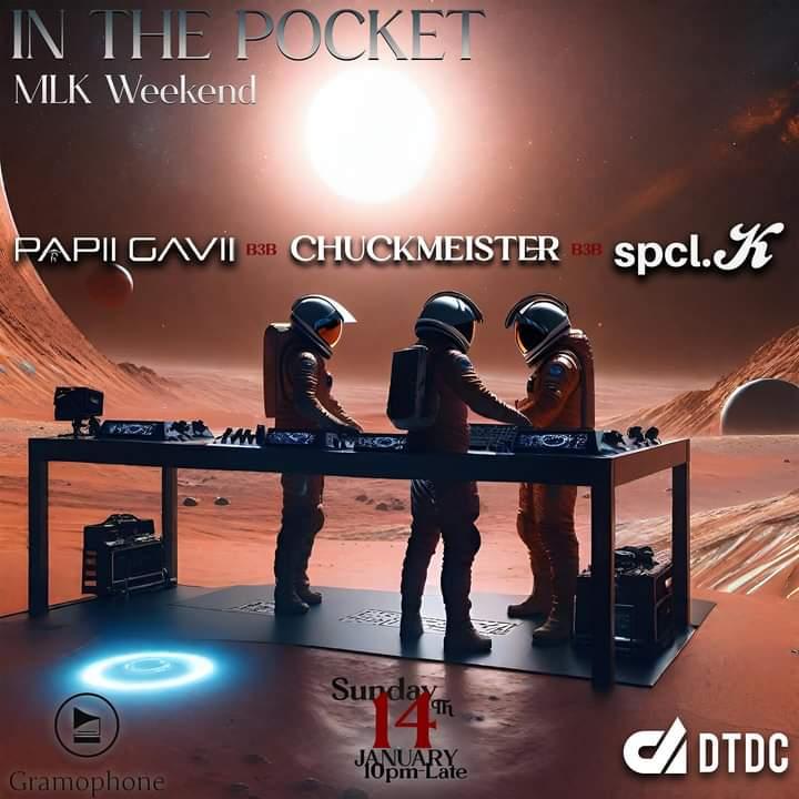 Gramophone Presents: In The Pocket - Mlk Weekend Cover