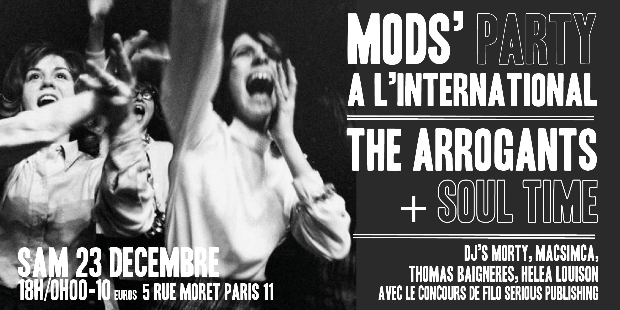 Mod's Party : The Arrogant + Soul Time Cover