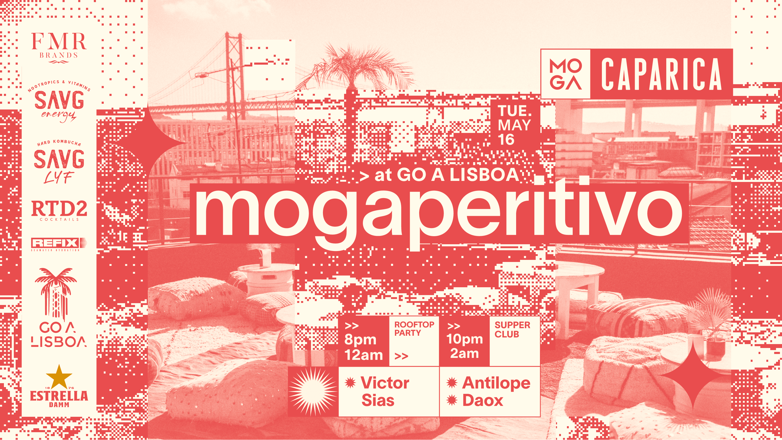 Moga'peritivo @Go A - Tues. May 16 Cover