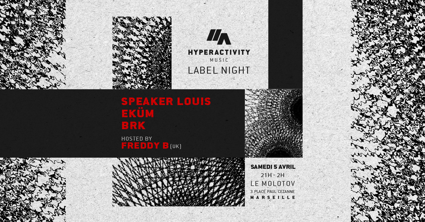 Hyperactivity Music : Speaker Louis, Eküm, Brk, Freddy B Cover