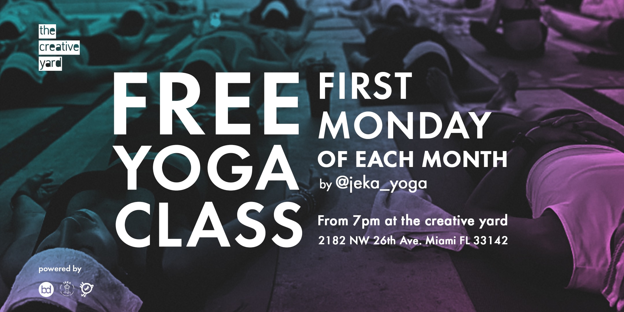 Free Yoga Class_ First Monday Of The Month _Aug 5th. Cover