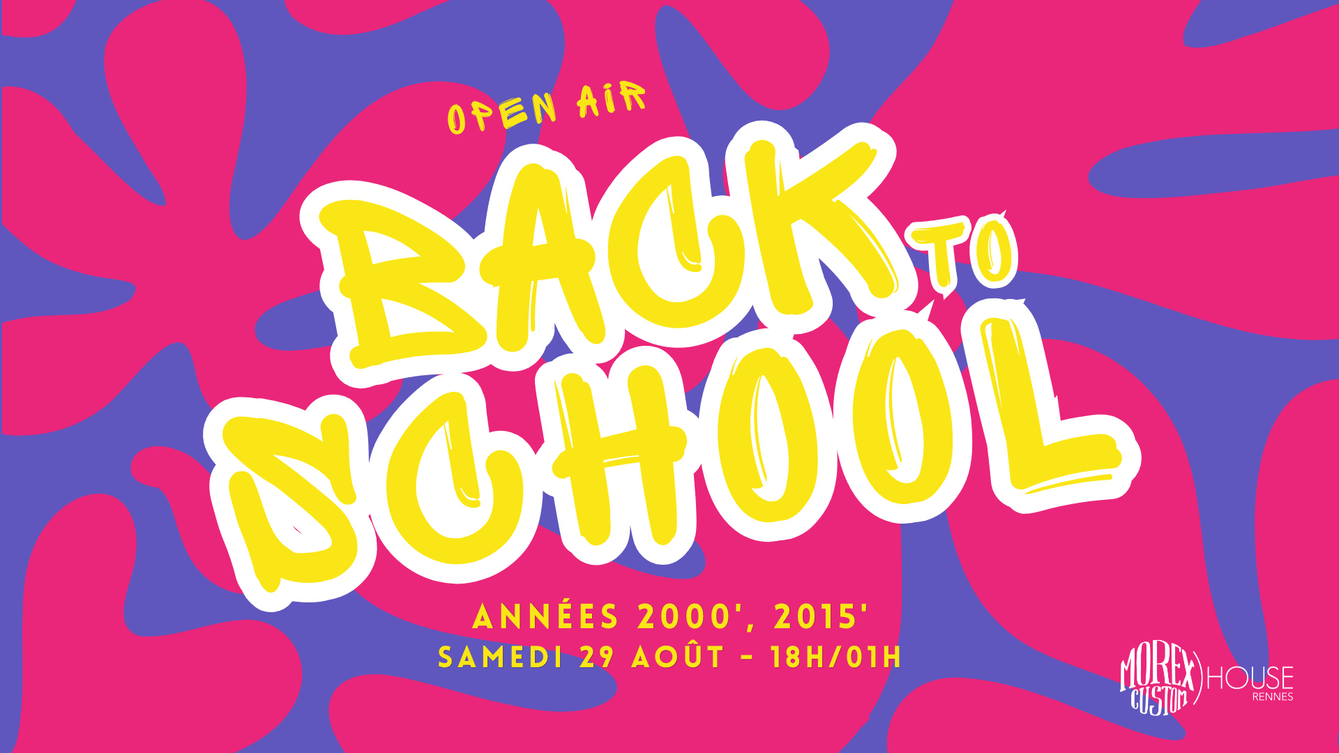 Open Air Back To School // Gratuit // Morex Custom House Cover