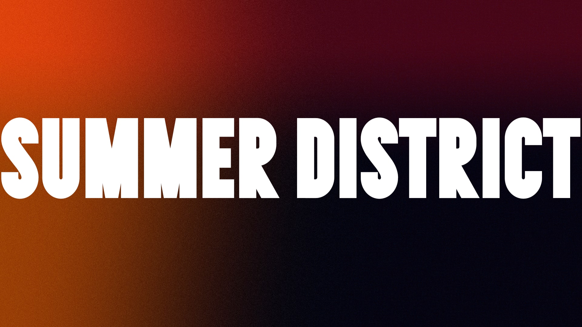 Summer District - Ashley + Ben Perin Cover