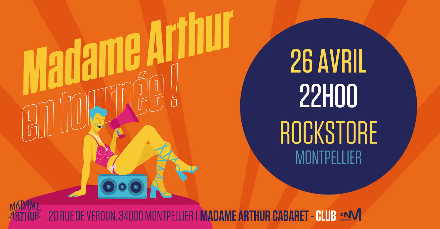 Madame Arthur Club Au Rockstore Cover