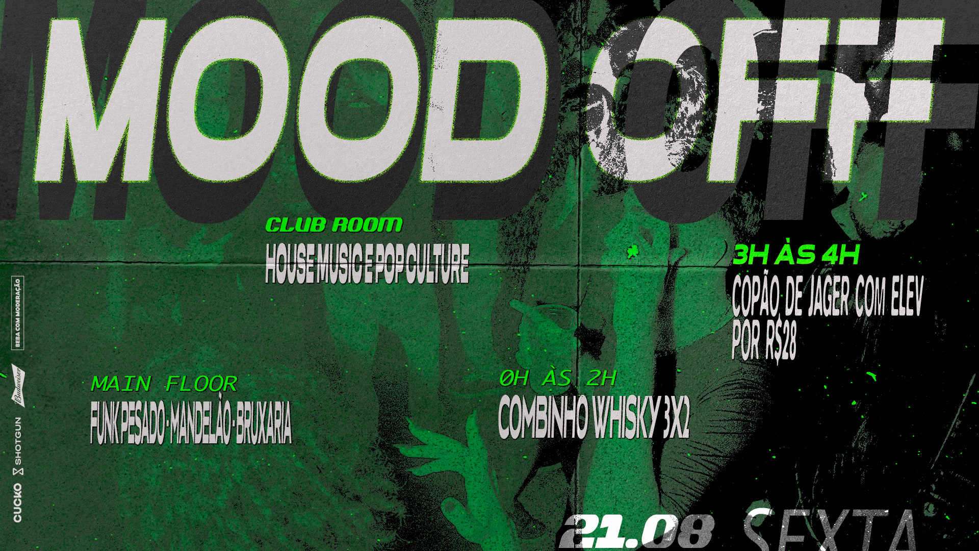 Mood Off :: Funk, House E Pop :: 21.08 @Cucko Cover