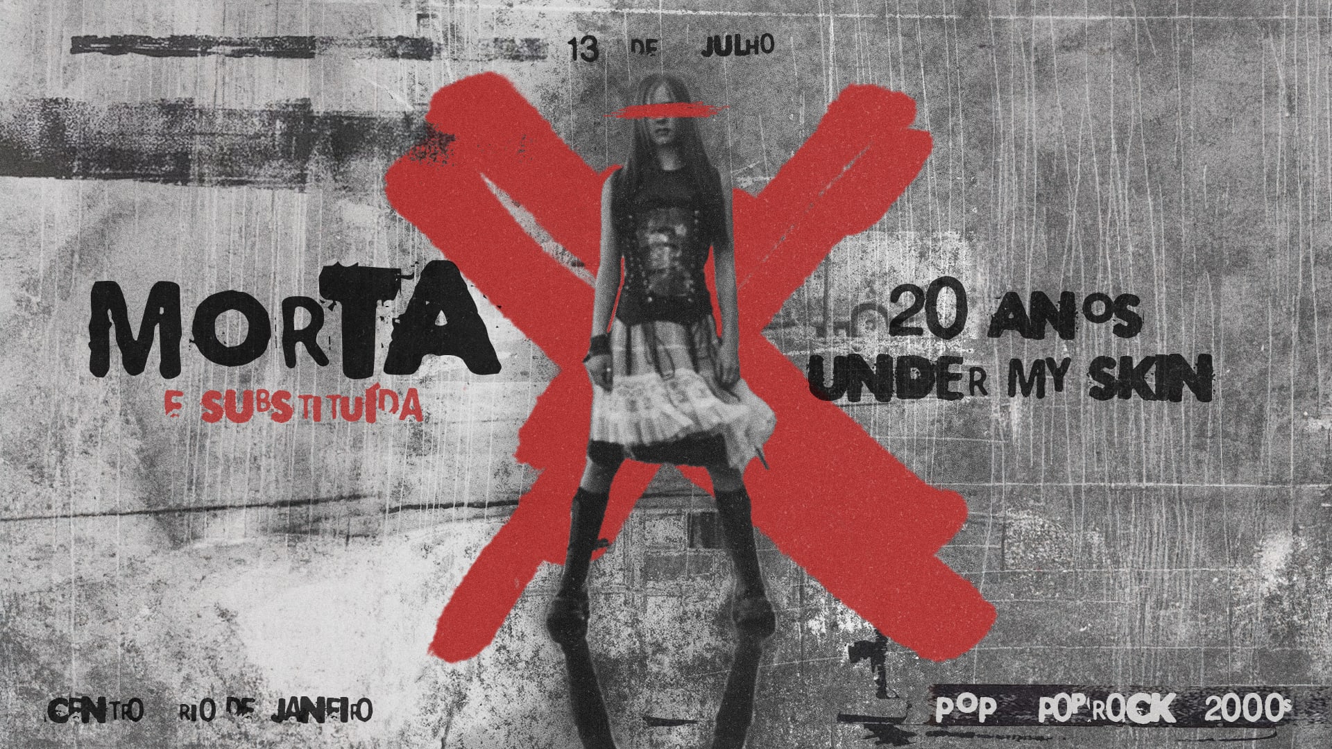 Morta E Substituída: 20 Anos Under My Skin Cover