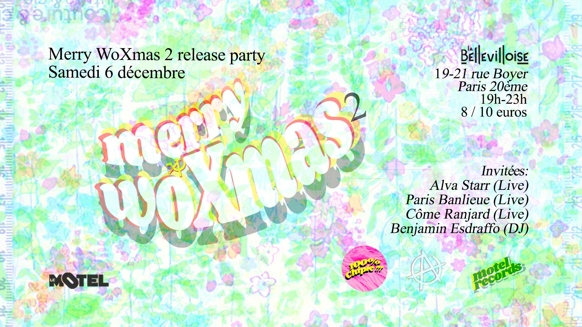 Motel Records : Merry Woxmas | 06.12.25 Cover