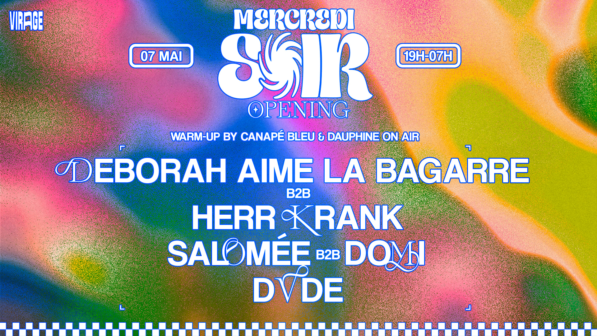 Opening Mercredi Soir - Deborah Aime La Bagarre - Herr Krank Cover