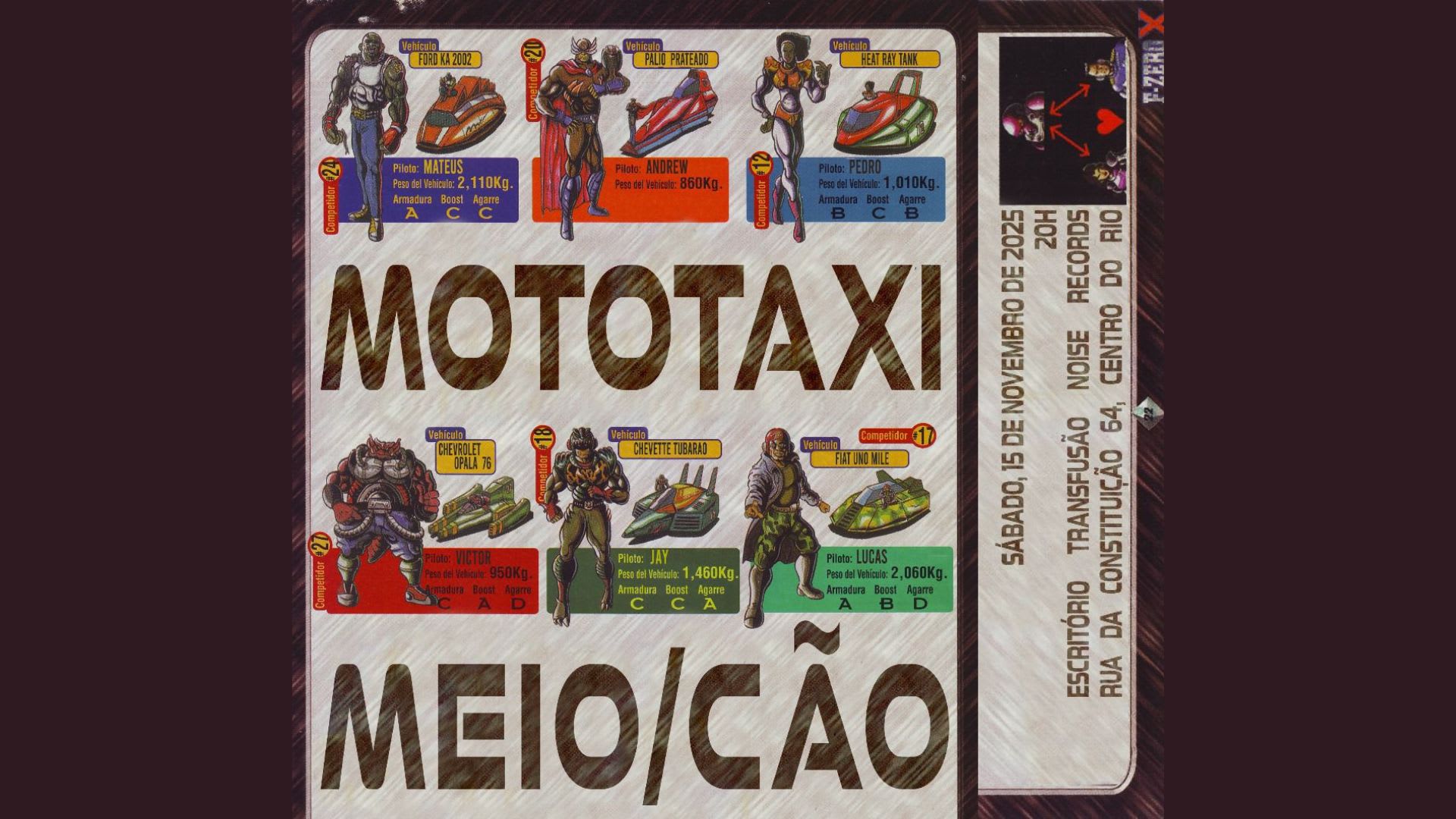 Mototáxi • Meio/Cão No Escritório Cover