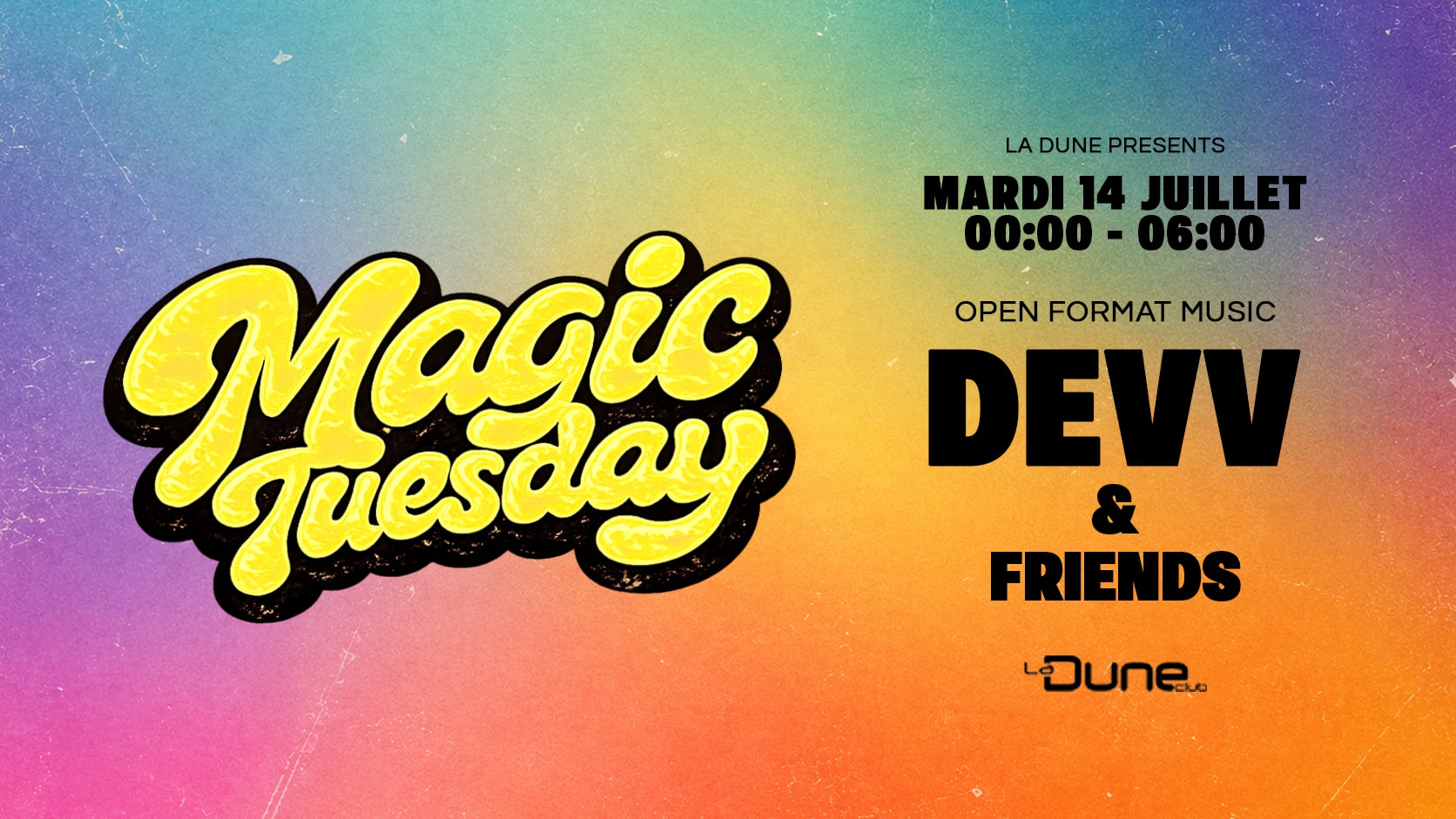 Magic Tuesday - Mardi 14 Juillet Cover