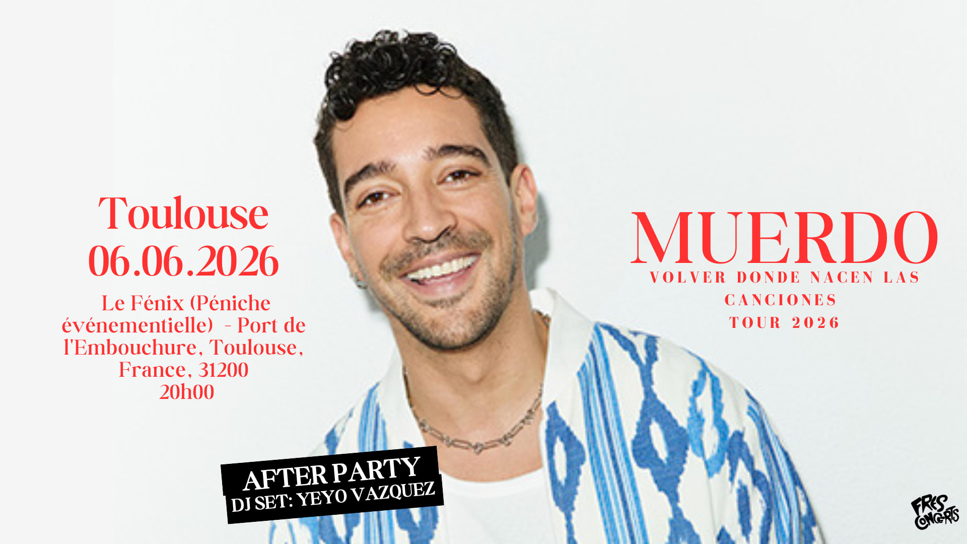 Muerdo Live In Toulouse Cover