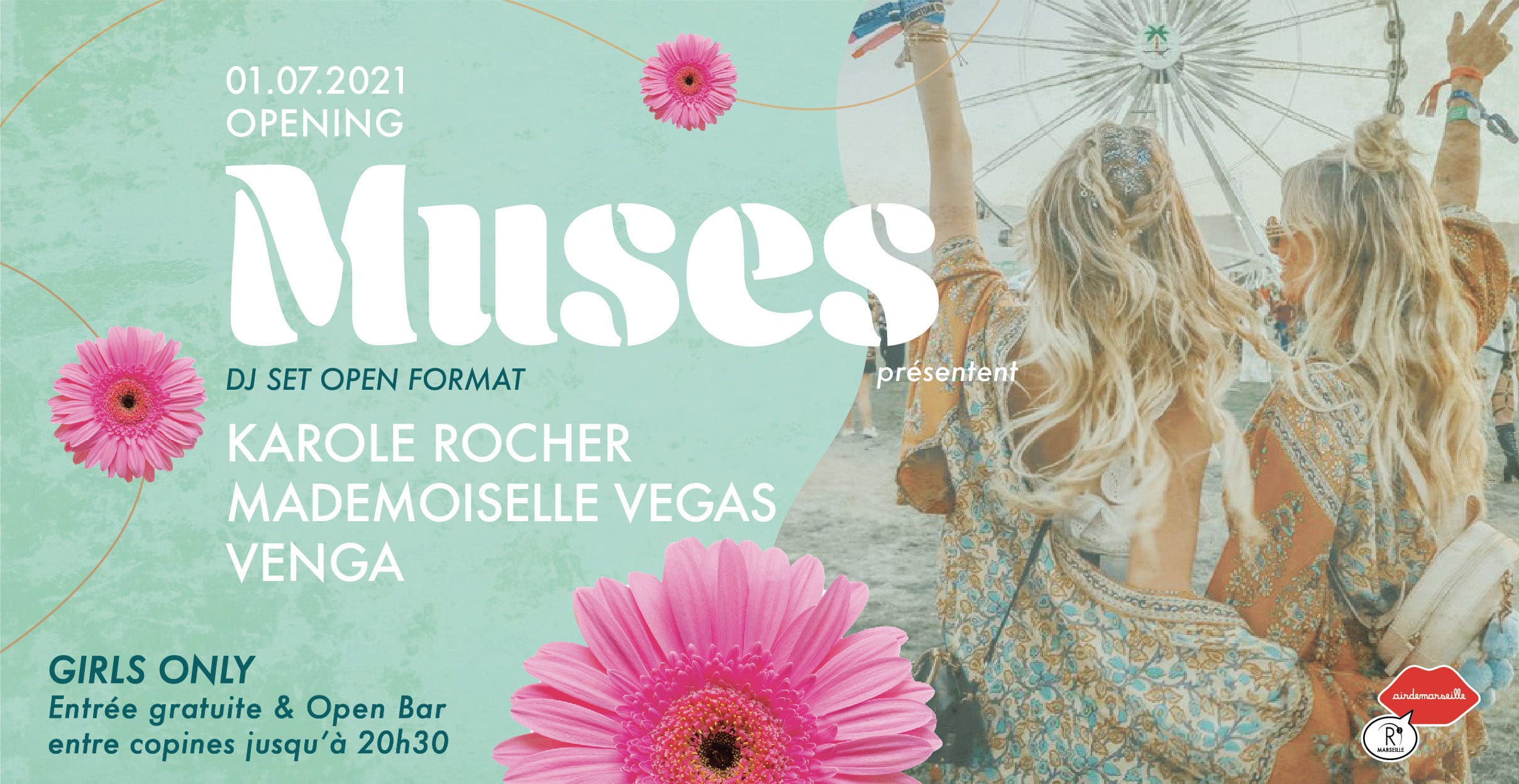 R2 Rooftop -Muses Opening -Karole Rocher-Mademoiselle Vegas  Cover
