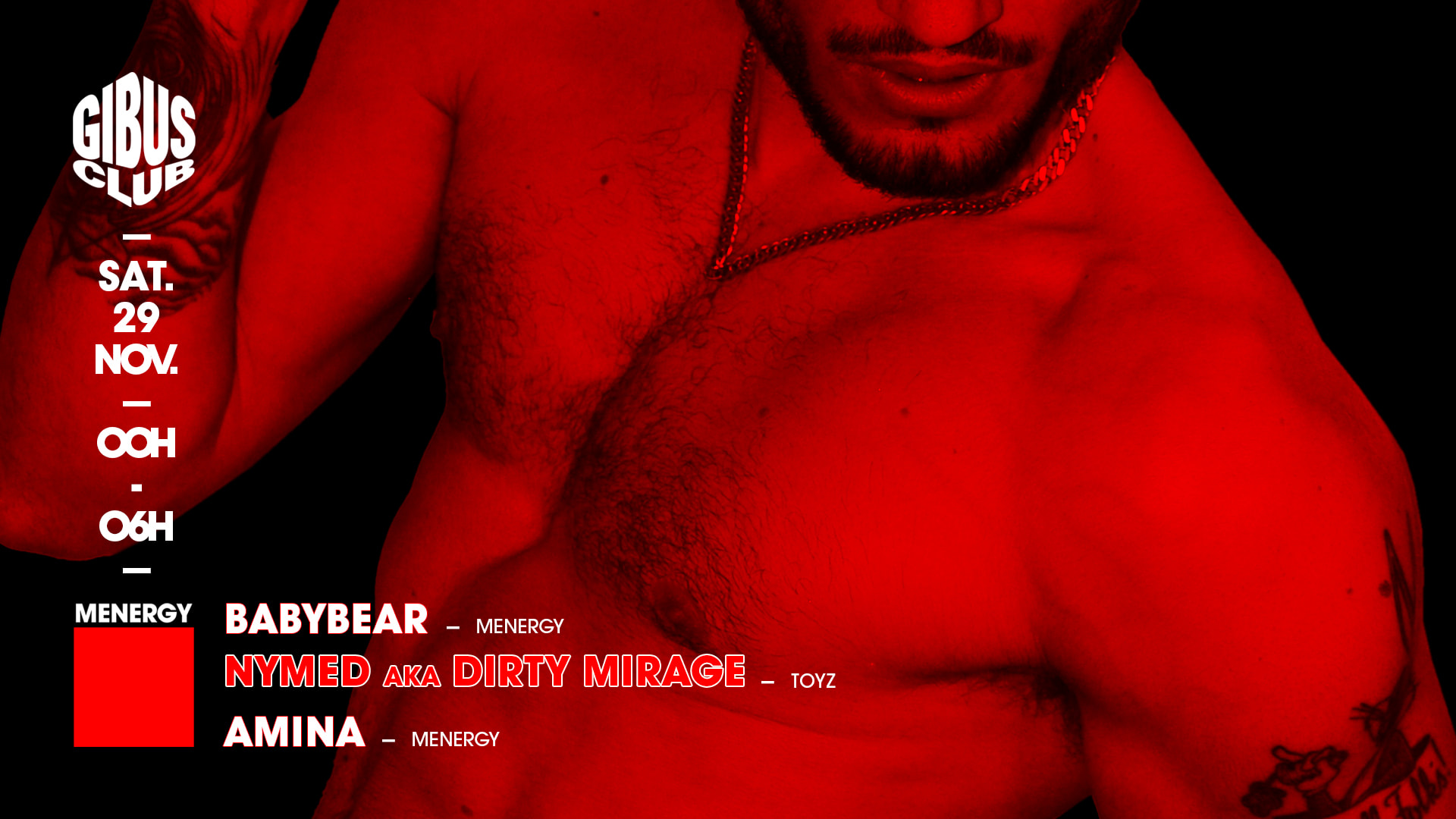 Menergy - Nymed Aka Dirty Mirage Cover